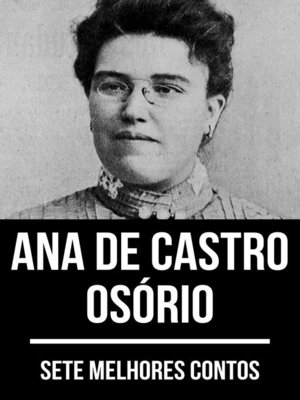 cover image of 7 melhores contos de Ana de Castro Osório
